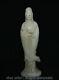 10.2 Ancient Chinese White Jade Carving Guan Yin Boddhisattva Statue Sculpture