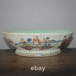 10 Good Chinese Famille Rose Porcelain The Eight Immortals Figure Stories Bowls