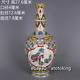 11.04 Chinese Antiques Qing Dynasty Qianlong Years Pastel Lion Pattern Vase