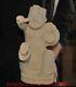 11.2 Old Chinese Temple Tang Sancai Pottery Play Drum People Hu Man Statue