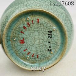 11.2antique Chinese Song dynasty Porcelain Ru porcelain Long neck bottle
