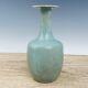 11 Chinese Old Porcelain Song Dynasty Ru Kiln Museum Mark Cyan Ice Crack Vase
