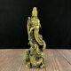 12 Antique Brass Bronze Kwan-yin Goddess Guanyin Bodhisattva Dragon Statue
