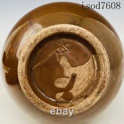 12antique Chinese Song dynasty Porcelain Ding porcelain Binaural bottle
