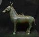 15.2 Old Chinese Bronze Ware Dynasty Palace Equus Asinus Zun Pot Statue