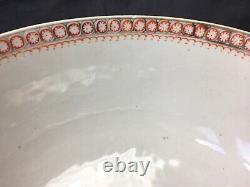 18th Century Chinese Export Porcelain Punch Bowl qianlong period