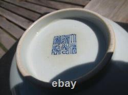 19th C Chinese Famille Rose Porcelain Bowl Daoguang Mark and The Period