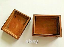 19th Century China Chinese Canton Carved Sandalwood Box