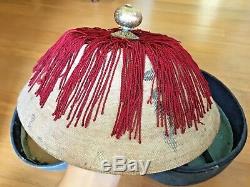19th Century China Chinese Imperial Qing Mandarin Hat With Original Box