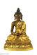 19th Century Chinese Sino Tibetan Tibet Gilt Bronze Seated Buddha