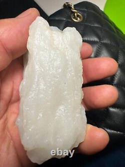 285g Hetian Jade White Slope Jade Ziliao