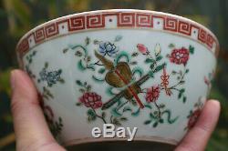 2 Pcs Chinese Porcelain Hand Painted Bowl Marks