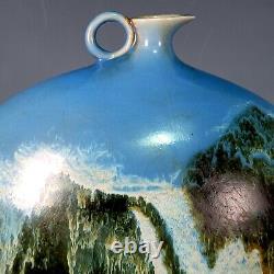 32 cm Chinese Jun Kiln Porcelain Vase Bottle Pottery flower vase