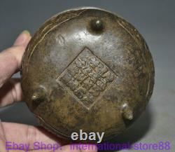 4.4 Marked Antique Chinese Bronze Dynasty Palace Incense Burner Censer