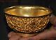 4.8chinese Dynasty Bronze 24k Gold Gilt Animal Dragon Statue Tea Cup Bowl Bowls