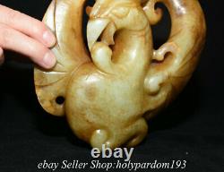 6.2 Neolithic Chinese Hongshan Culture Jade Carving Phoenix Bird Statue