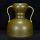 6.8 Marked Old Chinese Tea Dust Glaze Porcelain Dynasty Gourds Ears Bottle Vase