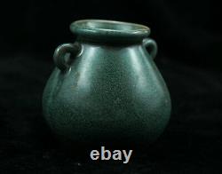 7.5 CM Chinese Jun Kiln Porcelain Vase Bottle Pottery Vase