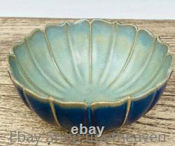 7.6 Marked Old Chinese Jun Kiln Porcelain Dynasty Palace Bowl Bowls