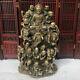 7.8 Chinese Antiques Qianlong Year System Pure Copper Eighteen Arhats Statue