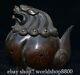 7 Marked Chinese Pure Copper Dynasty Palace Lion Censer Incense Burner