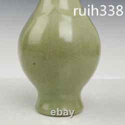 7 Old Chinese Song dynasty Ru porcelain manual Flower mouth bottle