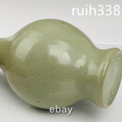 7 Old Chinese Song dynasty Ru porcelain manual Flower mouth bottle
