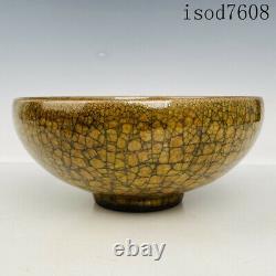8.2antique Chinese Song dynasty Porcelain Ge porcelain borneol bowl