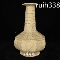 8.8 Old Chinese Song dynasty Porcelain Chordal pattern bottle Collection