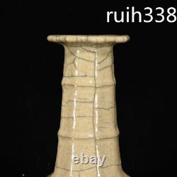 8.8 Old Chinese Song dynasty Porcelain Chordal pattern bottle Collection
