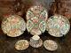8 Pc. Antique Chinese Rose Medallion China Plate Porcelain Canton Famille Rose