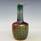 9.1 Chinese Old Porcelain Song Dynasty Jun Kiln Cyan Glaze Fambe Ice Crack Vase