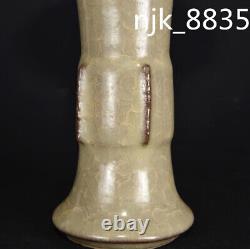 9.6 Old Chinese Song dynasty offcial kiln Porcelain carving bottle Collection