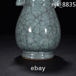 9 Old Chinese Song Dynasty offcial kiln porcelain Ice crack pattern bottle
