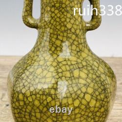 9 Old Chinese Song dynasty Official porcelain borneol disc mouth bottle