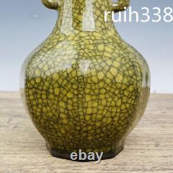 9 Old Chinese Song dynasty Official porcelain borneol disc mouth bottle