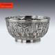 Antique 19thc Chinese Export Solid Silver Bowl, Wang Hing C. 1880