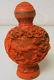 Antique Chinese Fine Cinnabar Snuff Bottle Qianlong Four Charactere Seal Mark