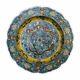 A Massive Chinese Antique Cloisonne On Bronze Plate