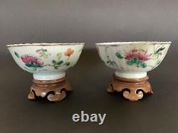 A Pair Antique Qing Dynasty Chinese Bowls