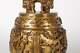 A Rare And Magnificent Chinese Imperial Gilt Bronze Bell With Dragon, Kangxi
