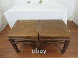 A pair of Chinese Antique Cafe Table /Stool Ming Dynasty Style