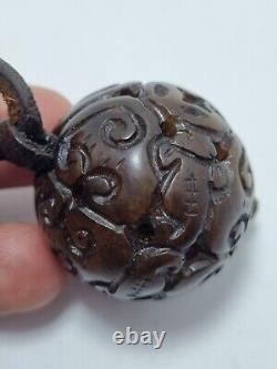 Ancient carved jade stone