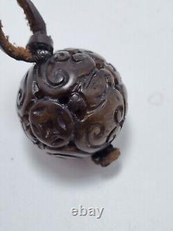 Ancient carved jade stone