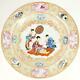Antique 18th Century Chinese Famille Rose Rockefeller Soup Bowl Palace Plate