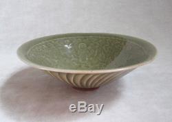 Antique CHINESE YAOZHOU WARE CELADON BOWL, Northern Song Dynasty, 960-1127 A. D