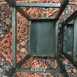 Antique Carved Chinese Nesting Tables