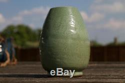 Antique Chinese 1368 -1644 Ming Dynasty Longquan Celadon Glazed Vase Reduced