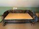 Antique Chinese Bed, Opium Bed With Gold Leaf And Intricate Originalart Work