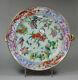 Antique Chinese Canton Porcelain Warming Plate, Daoguang (1821-50)